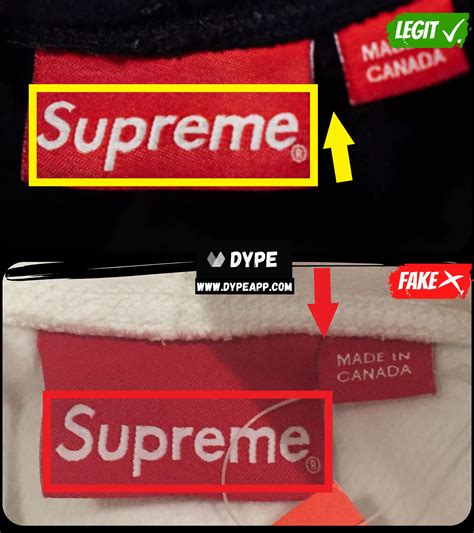 is making fake supreme clothes al|how to check for fake supreme.